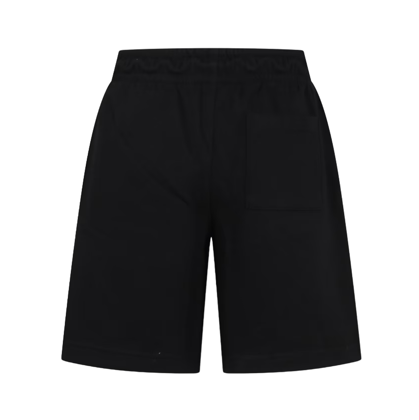 Jordan pantaloncino da ragazzo in cotone con logo Jumpman ricamato 95C575-023 nero