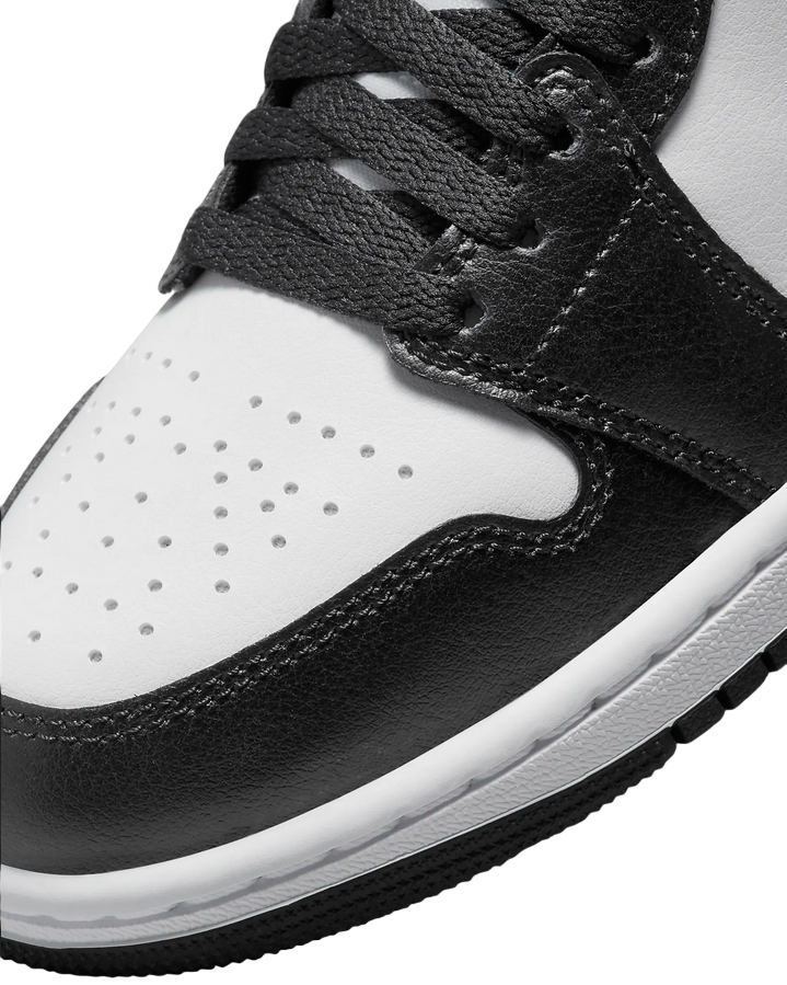 Jordan scarpa sneakers da donna Air Jordan 1 Mid DV0991 101 bianco-nero