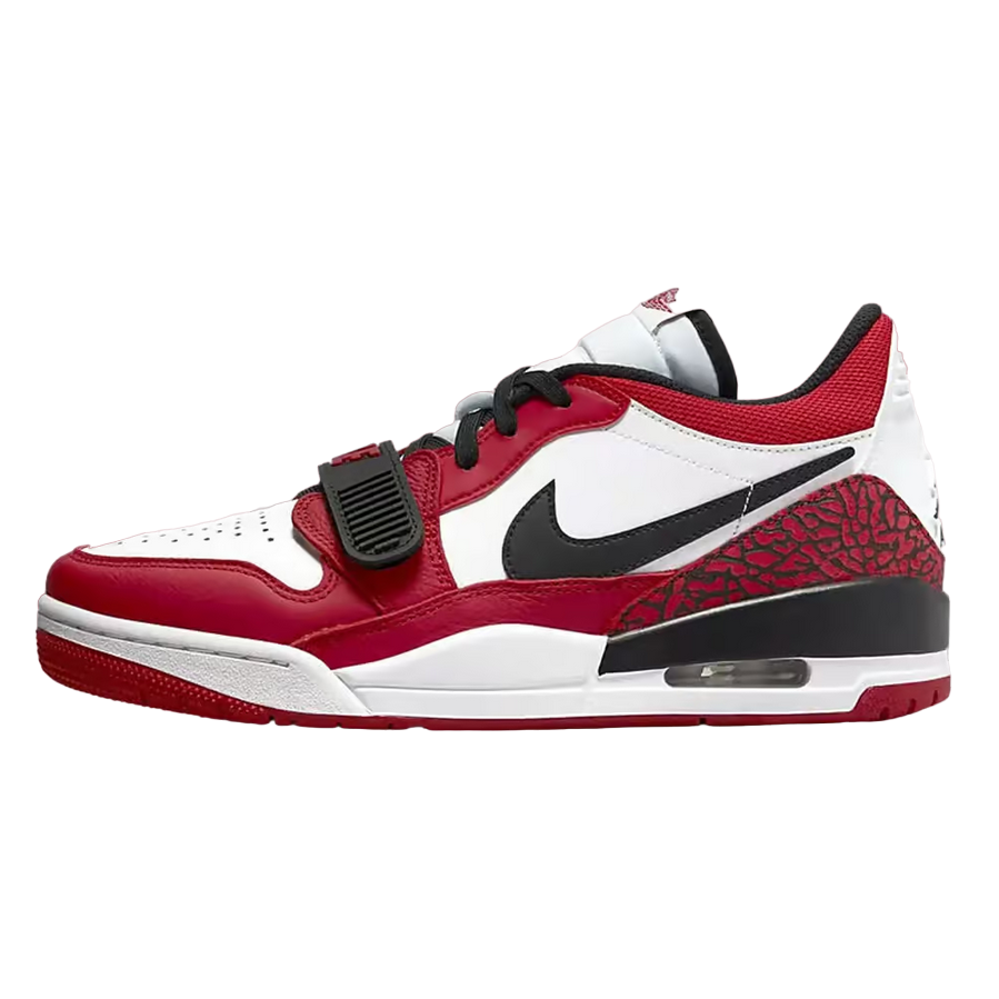 Jordan scarpa sneakers da uomo Air Jordan Legacy 321 Low CD7069 116 bianco nero rosso