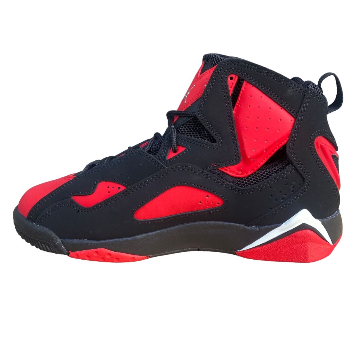 Jordan scarpa sneakers da uomo True Flight CU4933-001 nero rosso