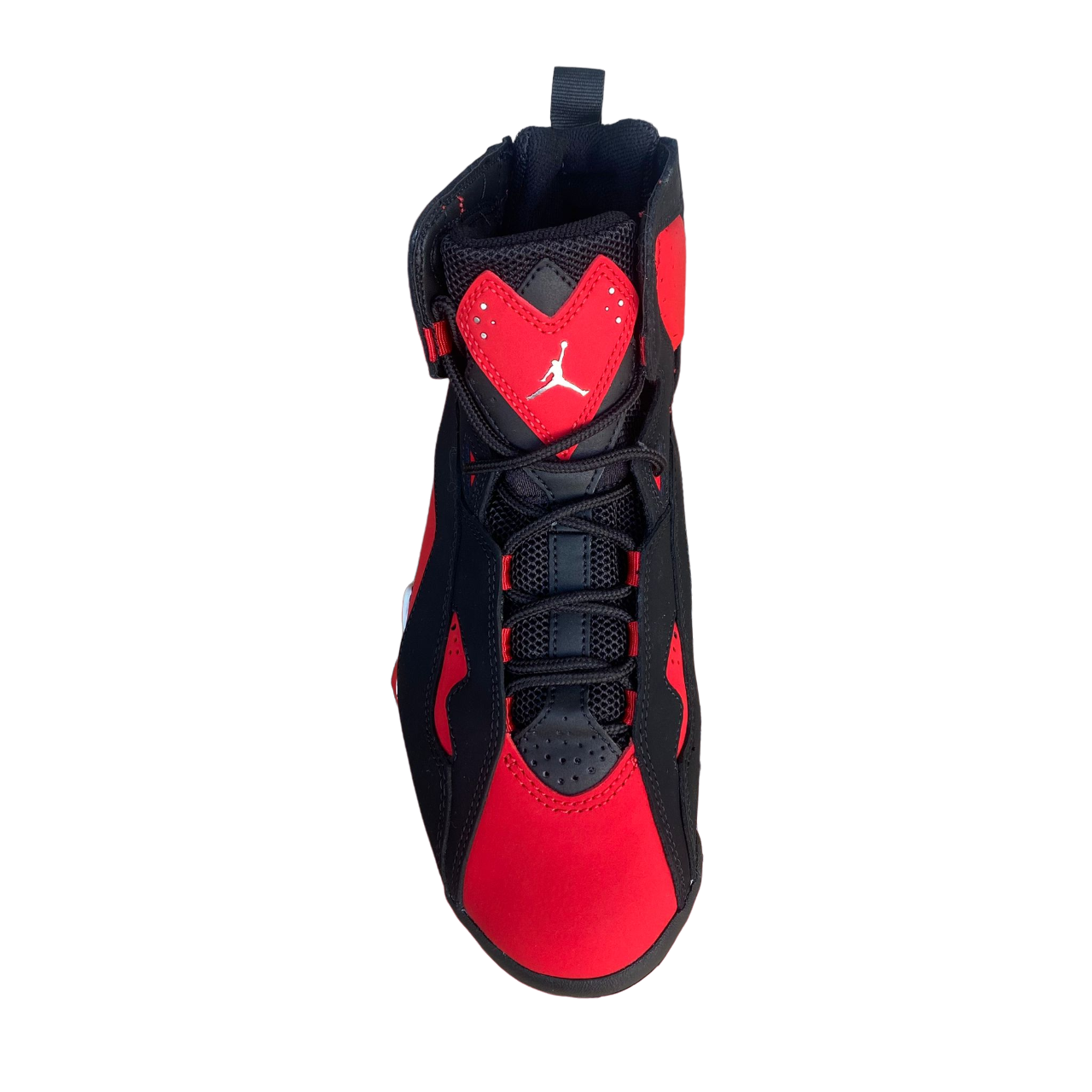 Jordan scarpa sneakers da uomo True Flight CU4933-001 nero rosso