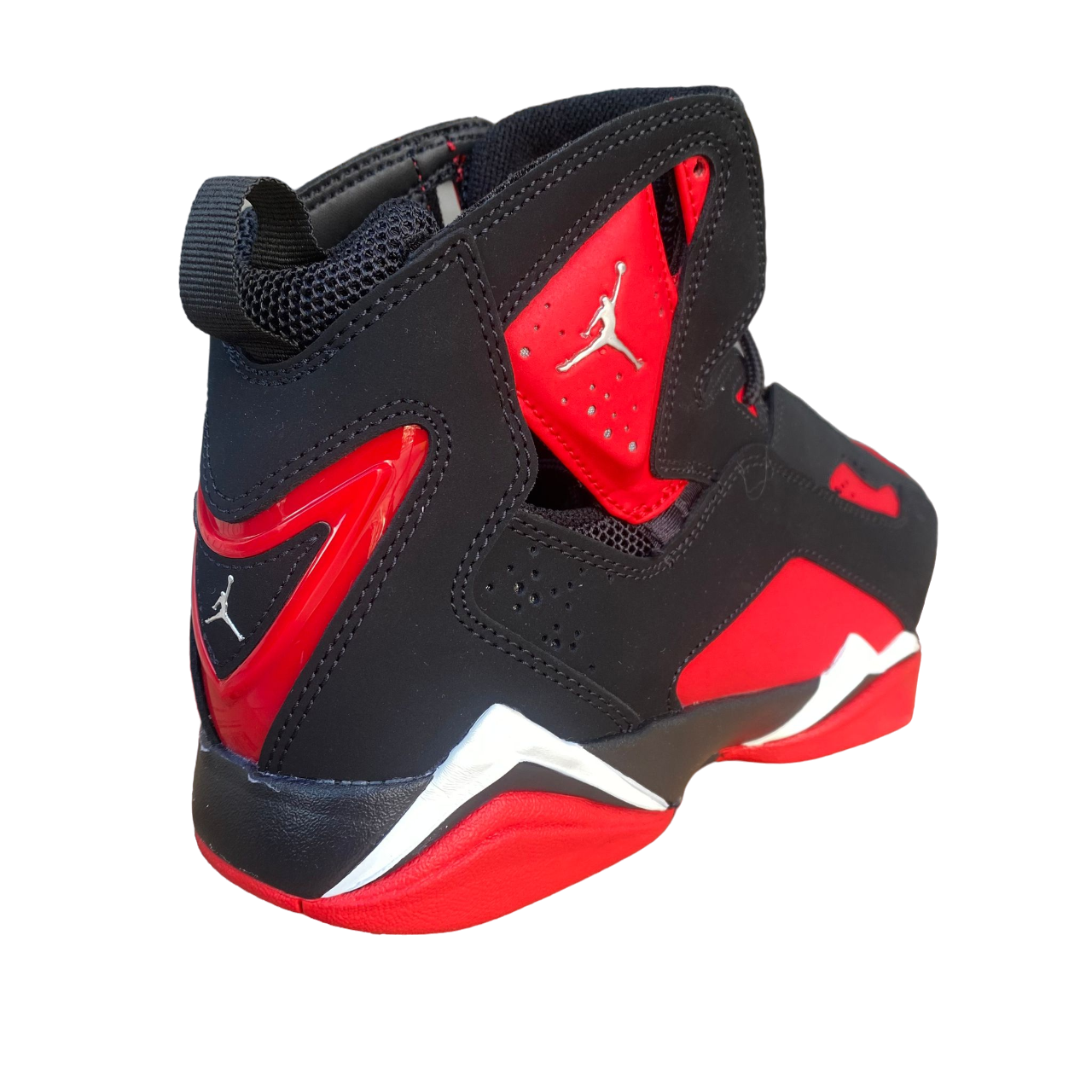 Jordan scarpa sneakers da uomo True Flight CU4933-001 nero rosso