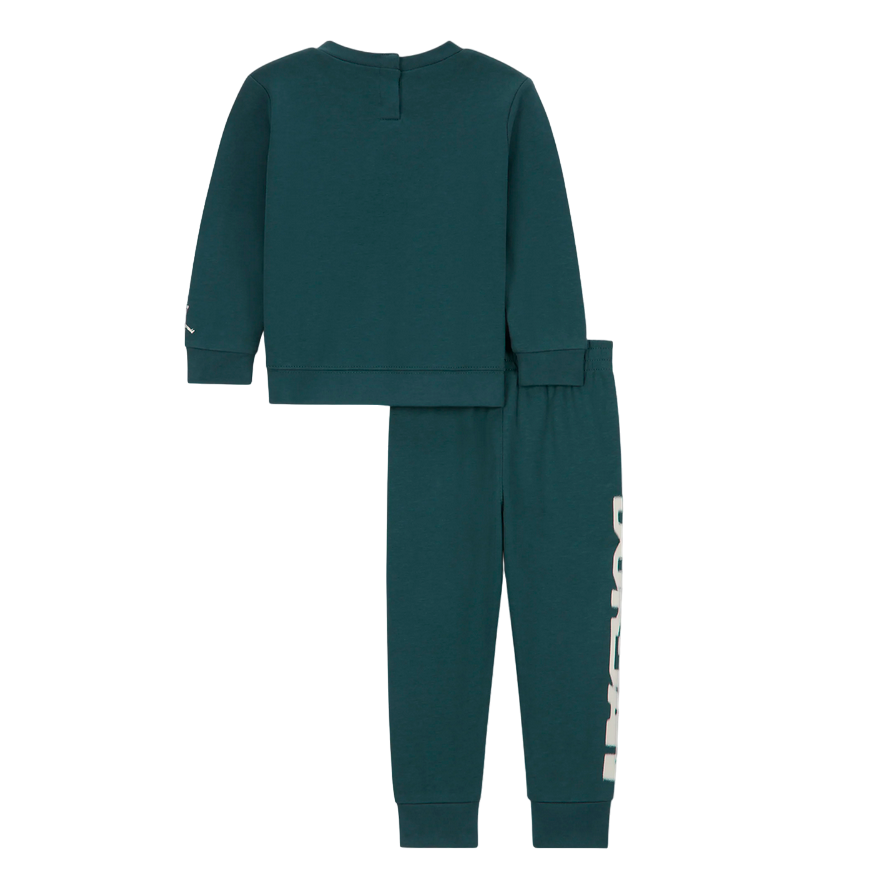 Jordan tuta sportiva da bambino MJ Flight 85D321-EI8 verde