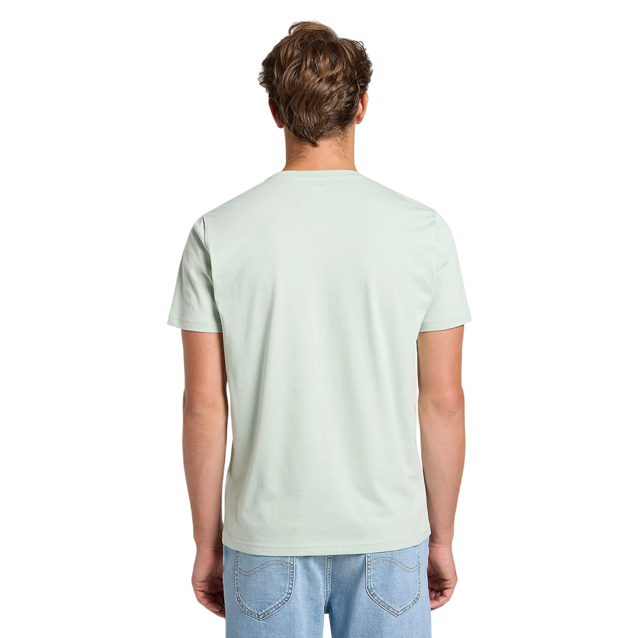 Lee maglietta manica corta da uomo SS Pacth Logo LMG0014 salvia