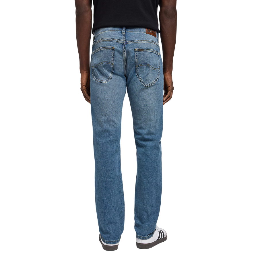 Lee pantalone jeans da uomo Slim Fit MVP Lenny L72ASOPB blu medio slavato