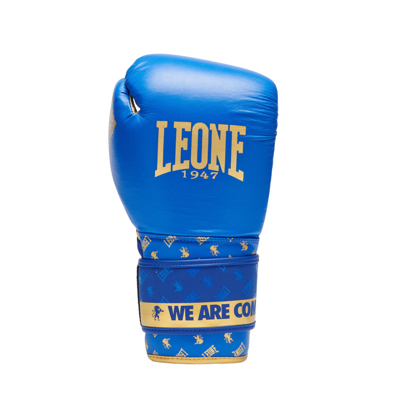 Leone Guantone da Boxe DNA da 10 oz GN220 blu-oro
