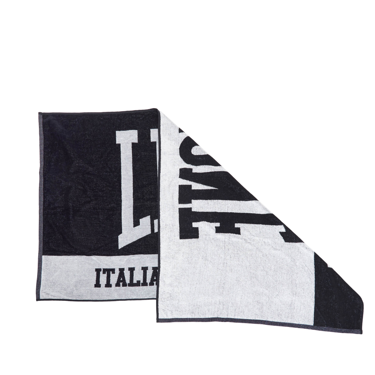 Leone asciugamano da palestra AC916 nero-grigio