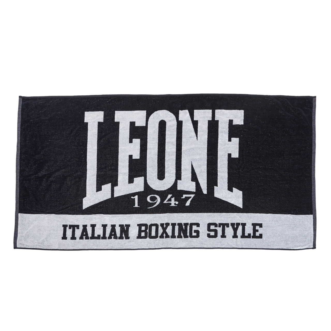 Leone asciugamano da palestra AC916 nero-grigio
