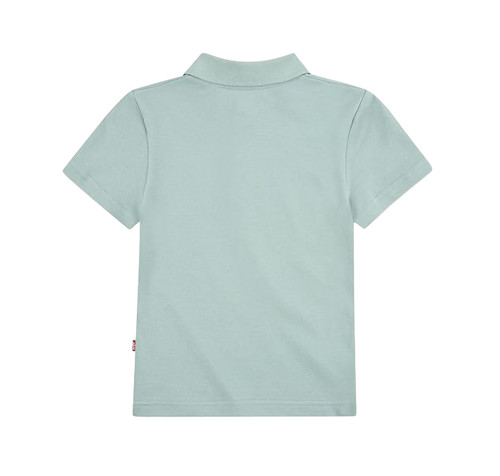 Levi's Kids Polo Piquet da ragazzo manica corta Back Neck Tape 8EA893-BIF 9EA893-BIF acqua
