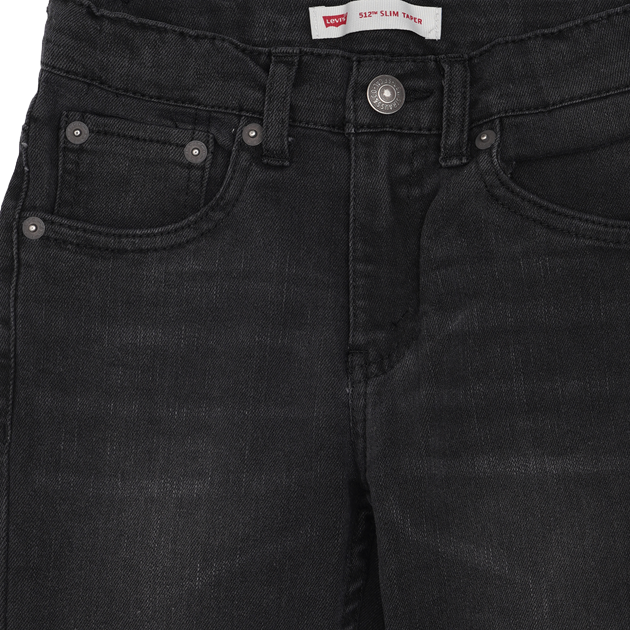 Levi's Kids pantalone da bambino e ragazzo Jeans 512 Slim Taper 8E6728 K8C nero