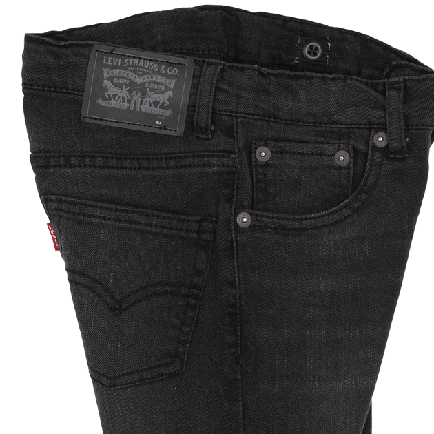 Levi's Kids pantalone da bambino e ragazzo Jeans 512 Slim Taper 8E6728 K8C nero