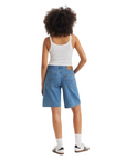 Levi's pantaloncino in jeans da donna Jort Baggy Dad 000MJ0001 blu