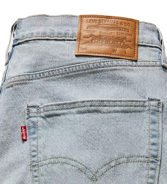 Levi's pantaloncino in jeans da uomo 405 398640138 blu chiaro
