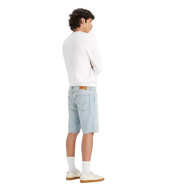 Levi's pantaloncino in jeans da uomo 405 398640138 blu chiaro
