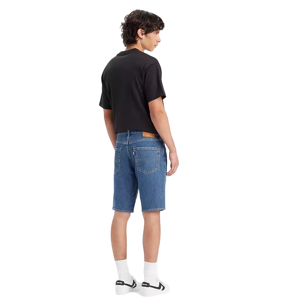 Levi's pantaloncino in jeans da uomo 405 Short 39864-0137 blu medio