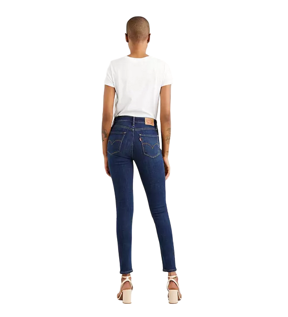 Levi's pantalone jeans da donna 721 Skinny a vita alta 18882-0047 blu