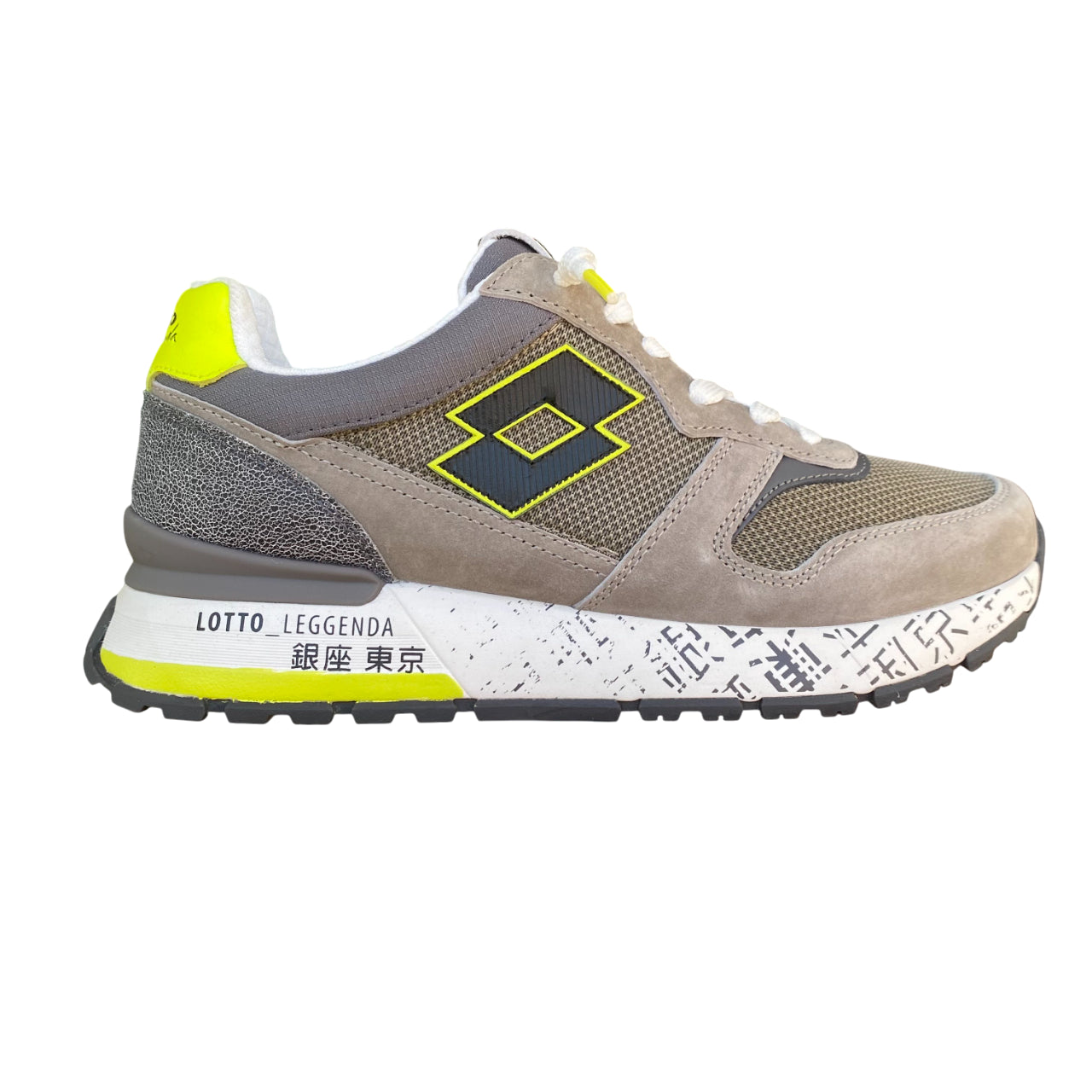 Lotto Leggenda - Sneakers Uomo Tokyo Ginza PRT Grigio 223153-DTM