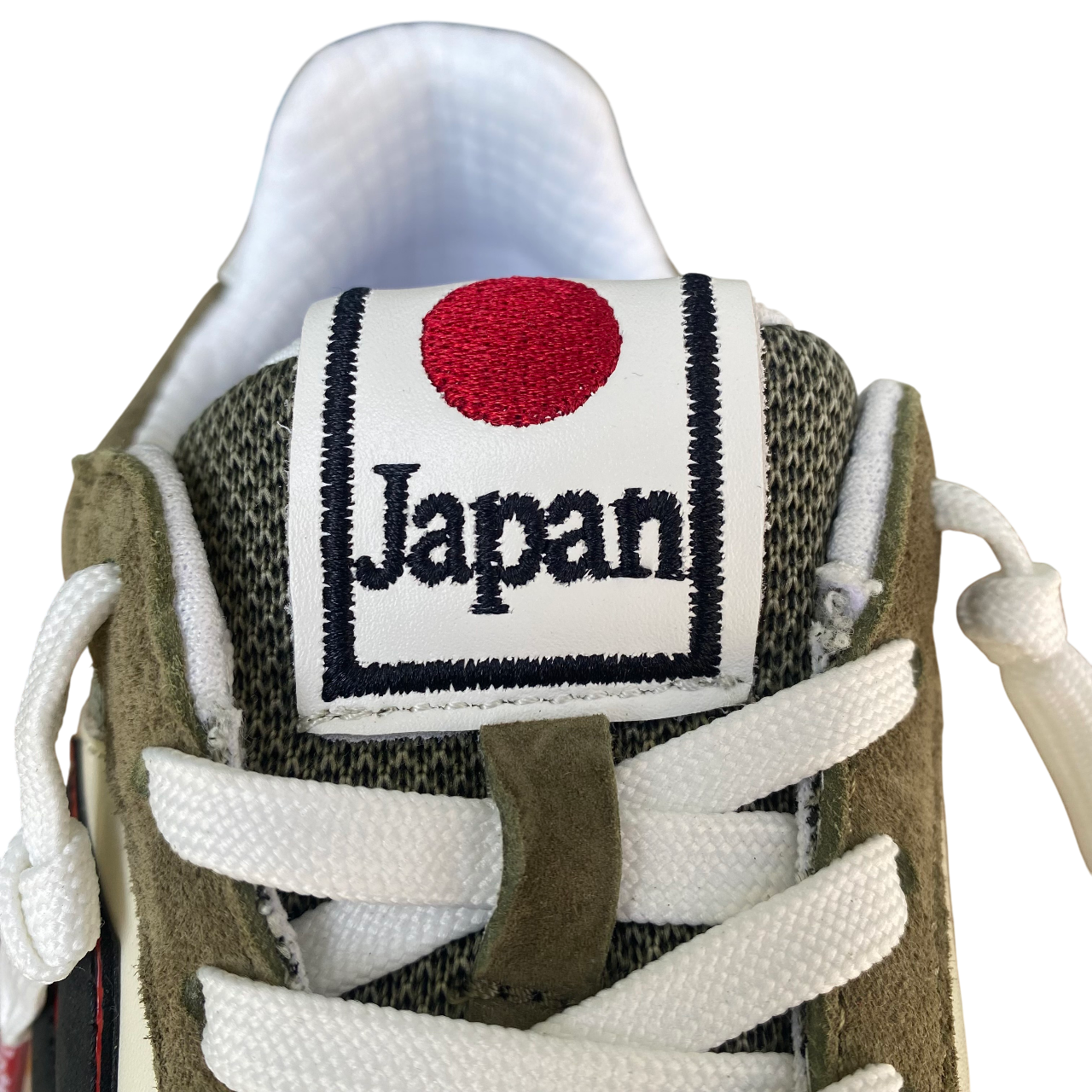 Lotto Leggenda scarpa sneakers da uomo Tokyo Ginza PRT 222656 DC0 oliva-nero-rosso