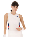 Lotto canotta da Tennis donna Squadra III 218794 0F1 bianco