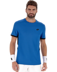 Lotto maglietta manica corta da tennis Squadra III 218787 1P0 azzurro