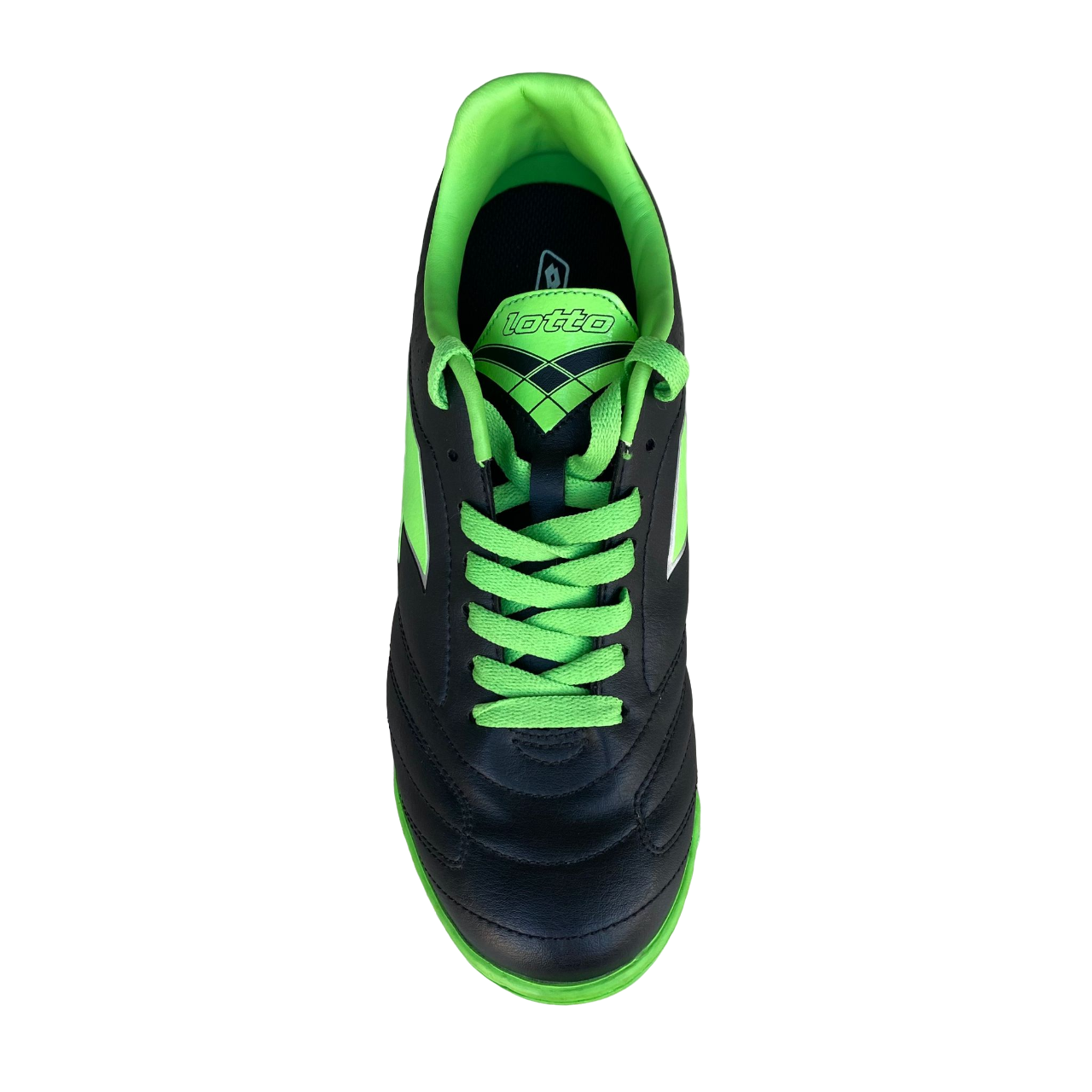 Lotto scarpa da calcetto da uomo Spider VIII TF R0282 nero-menta