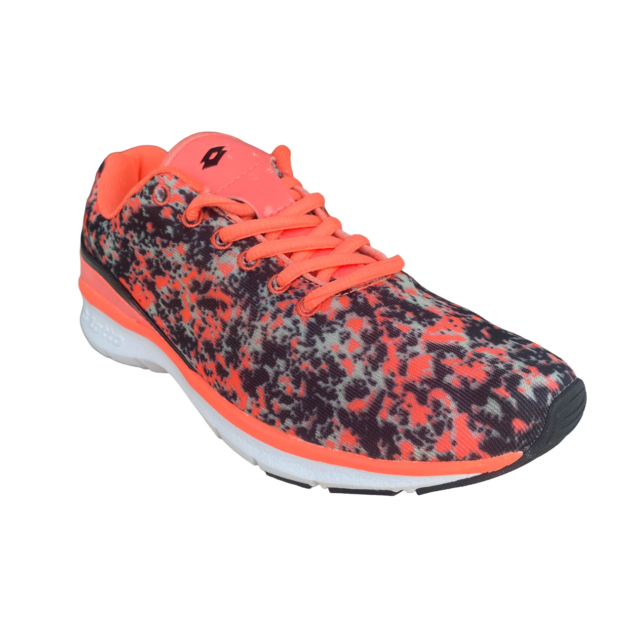 Lotto scarpa da ginnastica da donna Ariane IV S1846 rosa fluo-nero