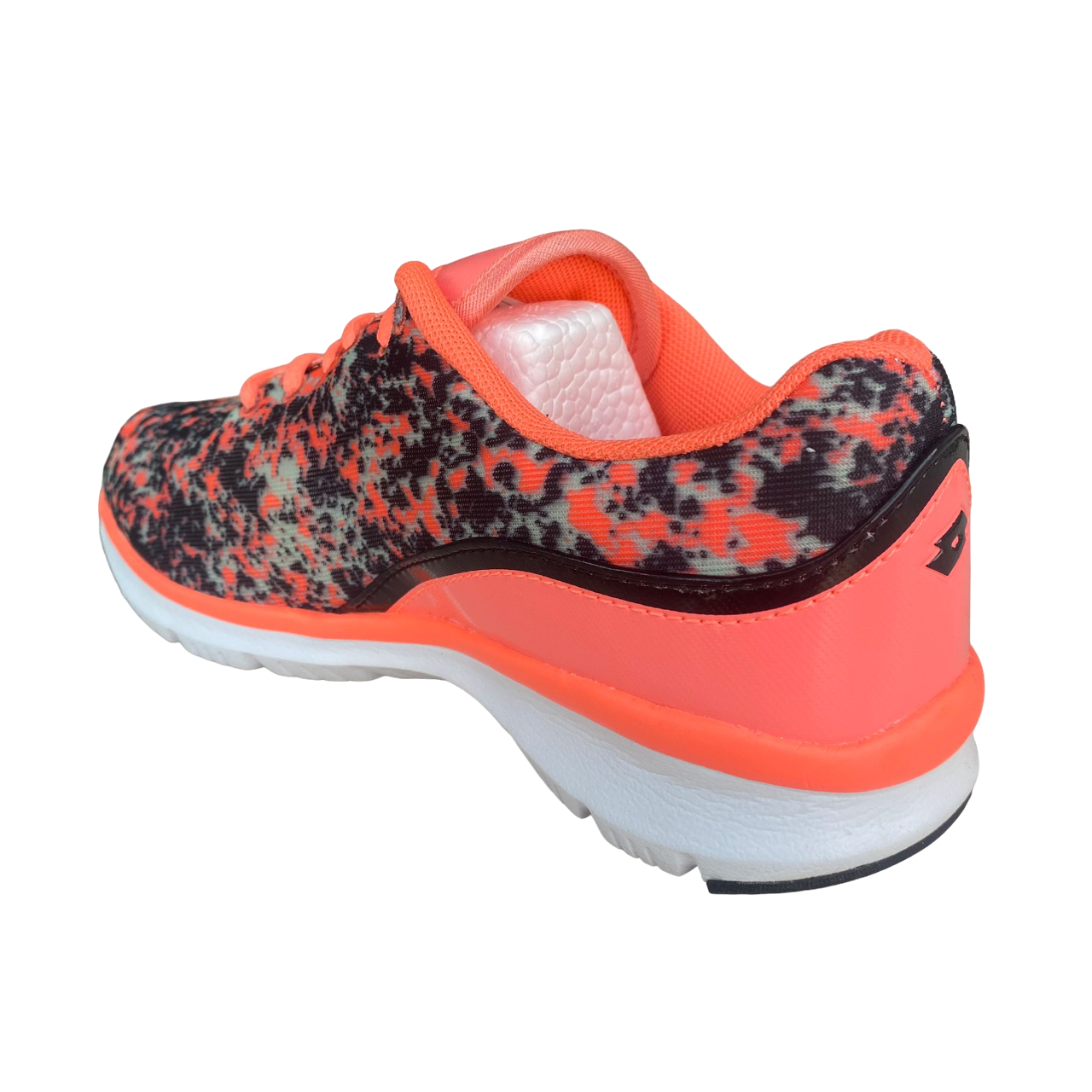 Lotto scarpa da ginnastica da donna Ariane IV S1846 rosa fluo-nero