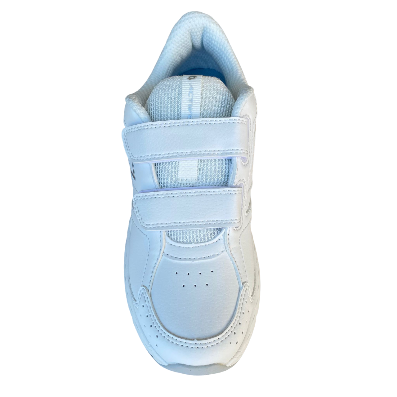 Lotto scarpa da ginnastica da donna con velcro Speedride 609 XIV S219784 1VQ bianco-argento