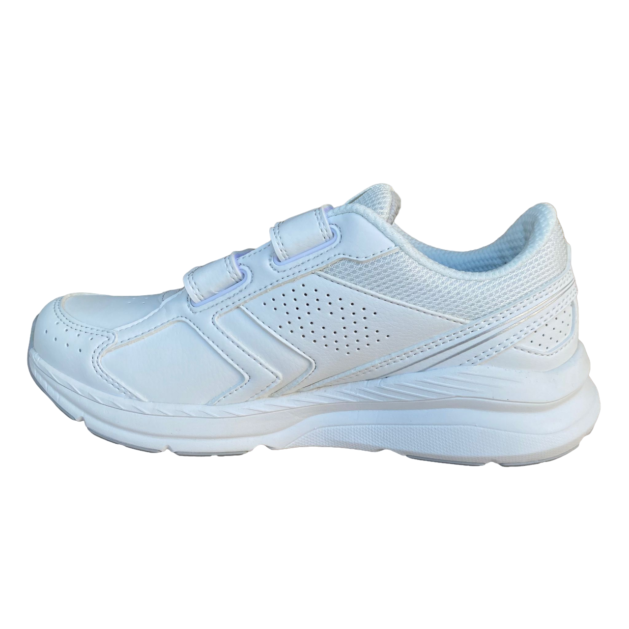 Lotto scarpa da ginnastica da donna con velcro Speedride 609 XIV S219784 1VQ bianco-argento
