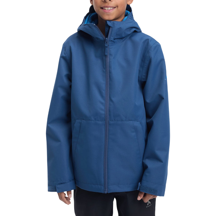 McKinley Giacca Outdoor Justin III 3in1 JR 432356-511 Blu – Giacca junior impermeabile, 3 in 1, cappuccio