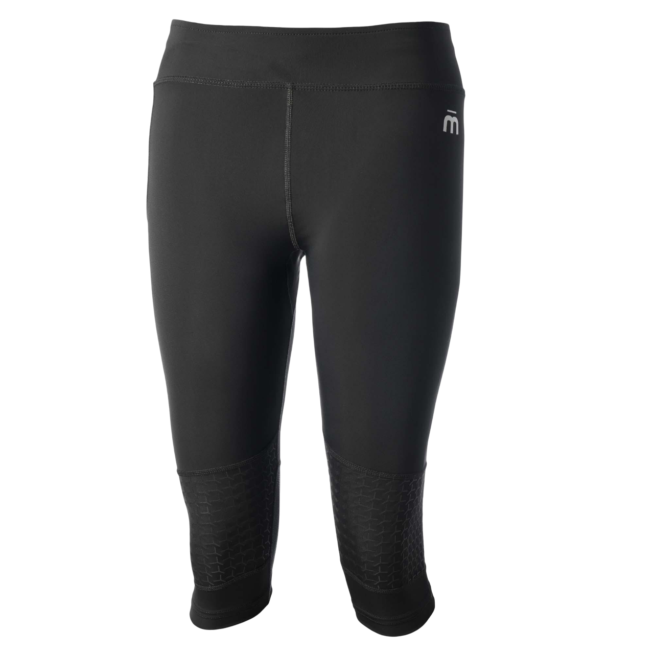 Mico pantalone sportivo a 3/4 da donna X-Performance Run elasticizzato PA00477_007 nero