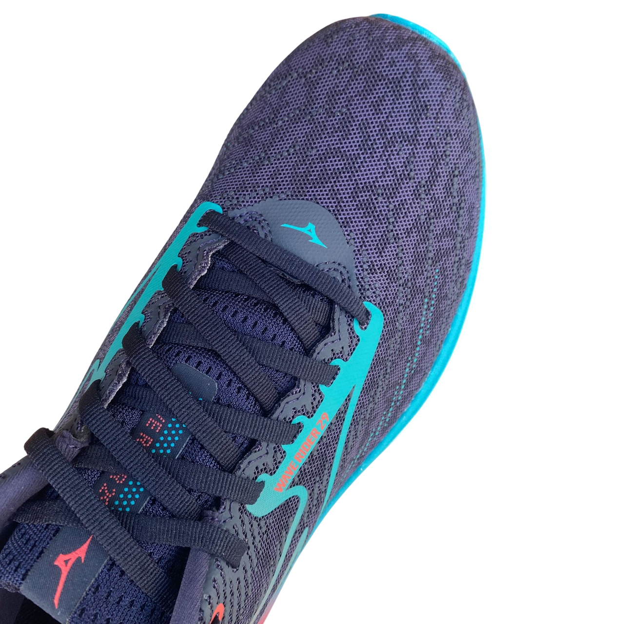 Scarpe running Mizuno Wave Rider 29 modello J1GC250301 colore grigio elite per uomo, 29ª generazione leggendaria con tecnologia Wave professionale, tomaia