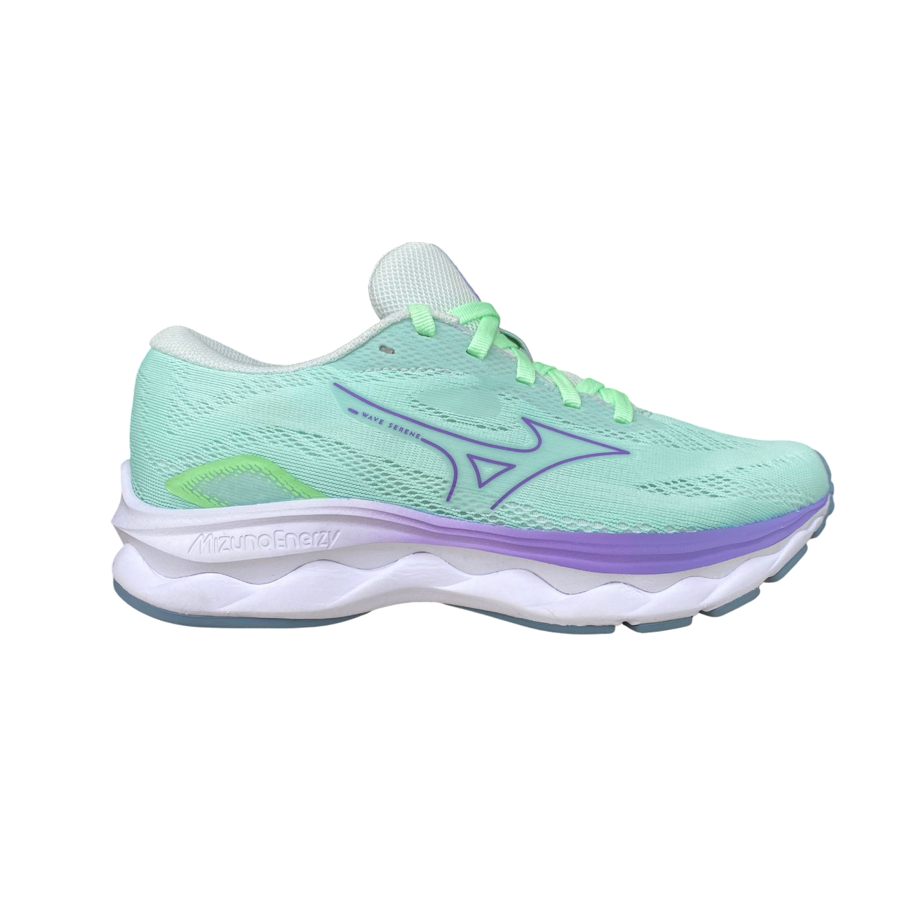 Mizuno scarpa da corsa da donna Wave Serene J1GD245971 verde-viola