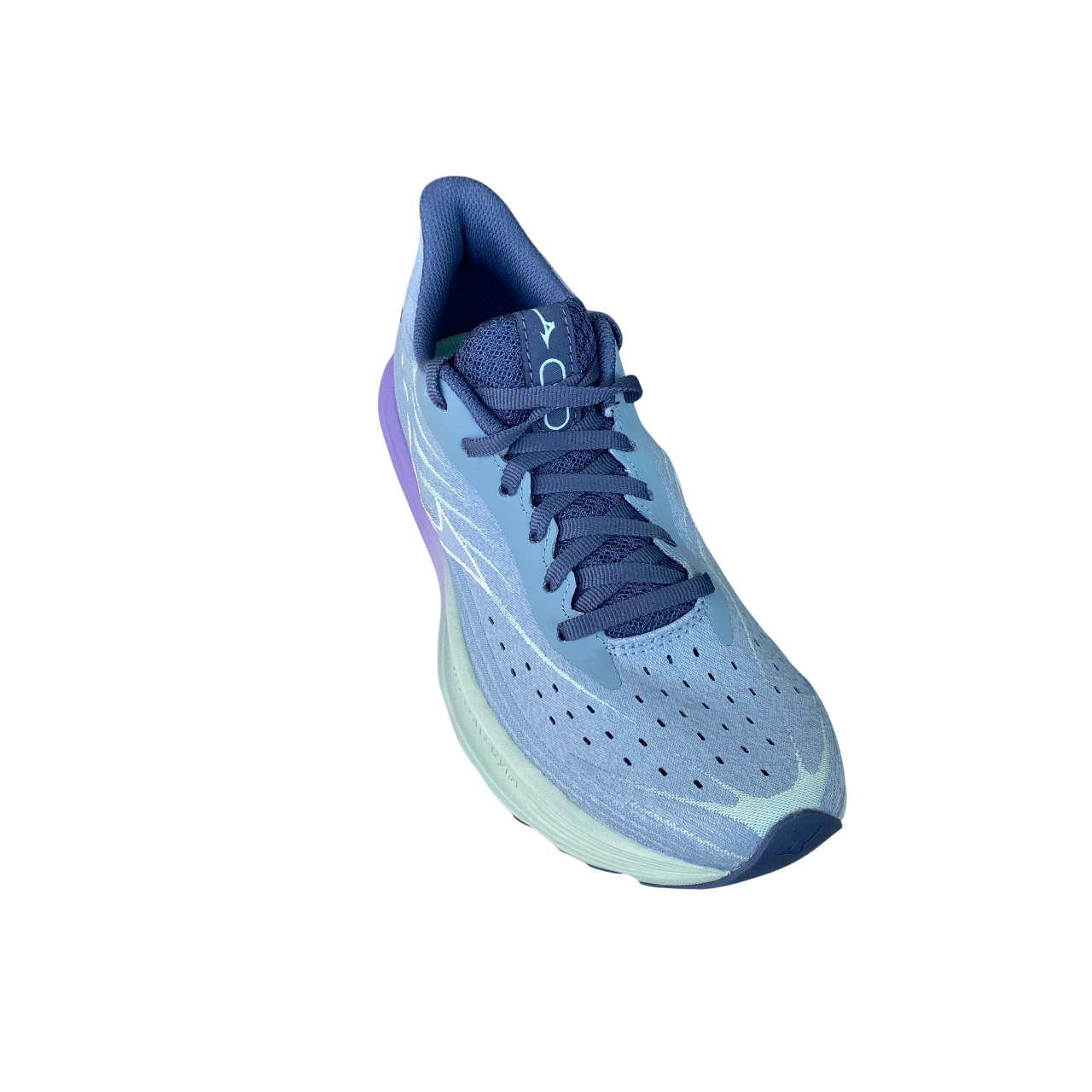 Mizuno scarpa da corsa da donna Wave Skyrise 6 J1GD250921 grigioceleste-menta-viola