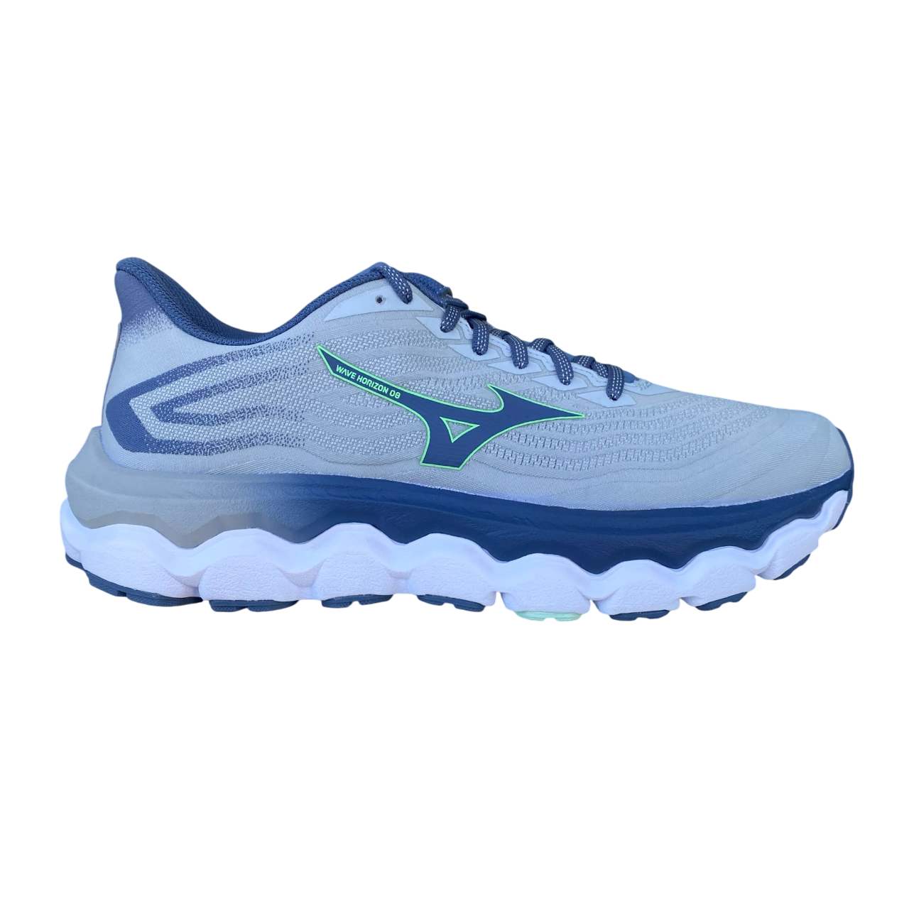 Mizuno scarpa da corsa da uomo Wave Horizon 8 J1GC252601 perla blu-indaco