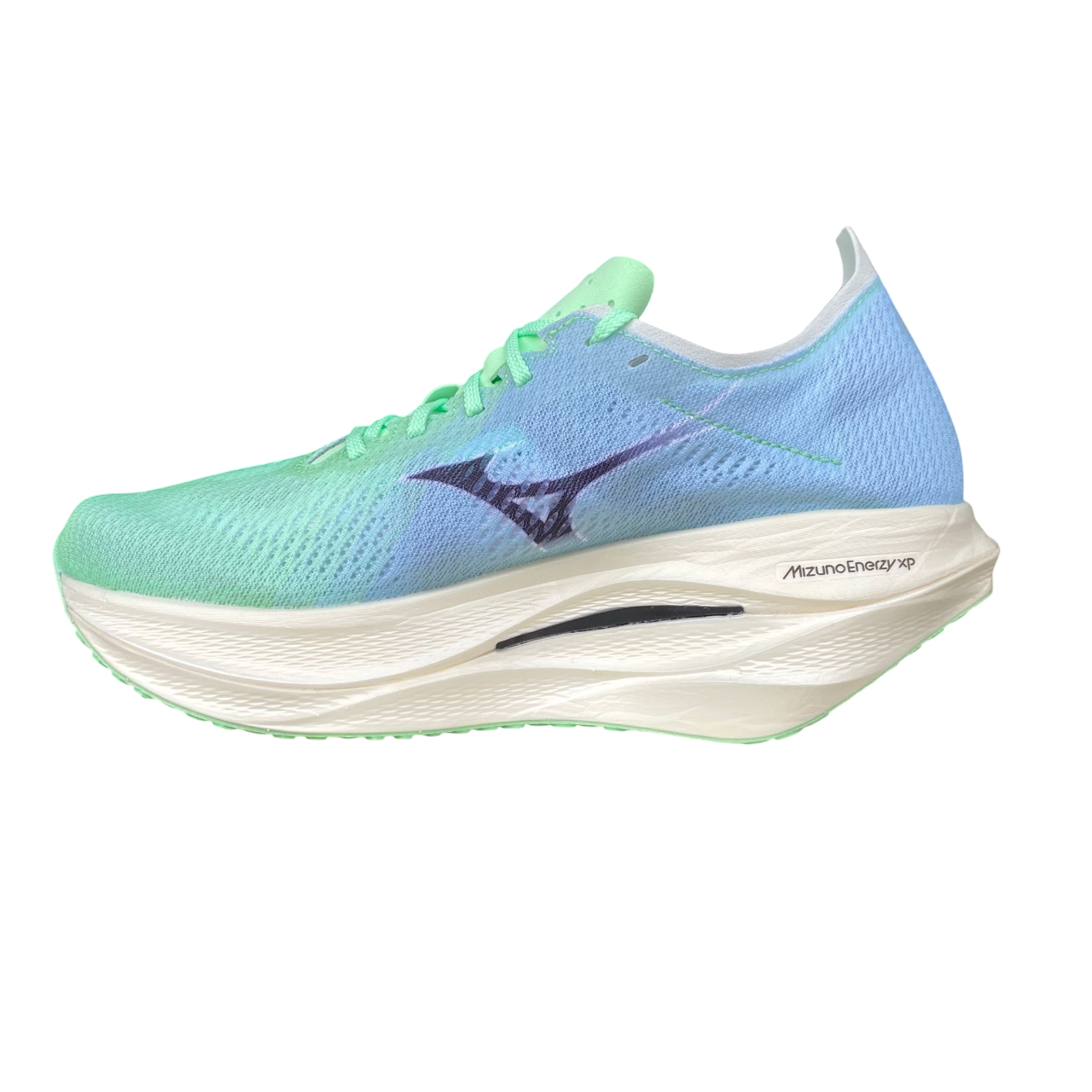 Mizuno scarpa da corsa da uomo Wave Rebellion Pro 3 U1GD253001 menta-nero