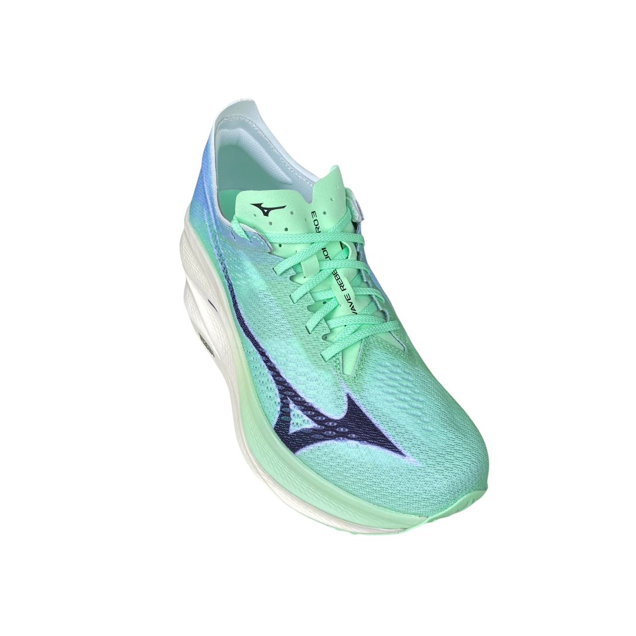 Mizuno scarpa da corsa da uomo Wave Rebellion Pro 3 U1GD253001 menta-nero