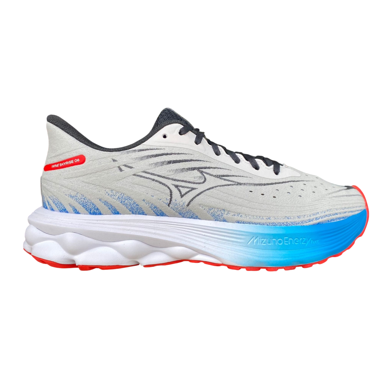 Mizuno scarpa da corsa da uomo Wave Skyrise 6 J1GC250906 indaco-bianco-menta