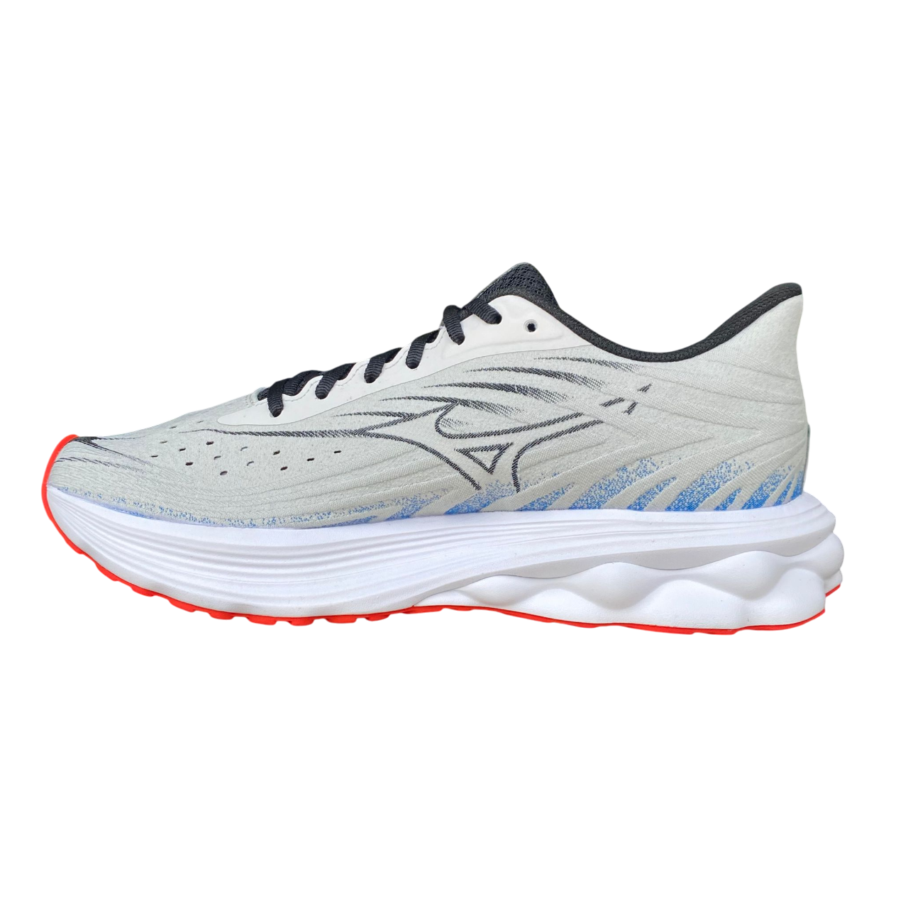 Mizuno scarpa da corsa da uomo Wave Skyrise 6 J1GC250906 indaco-bianco-menta
