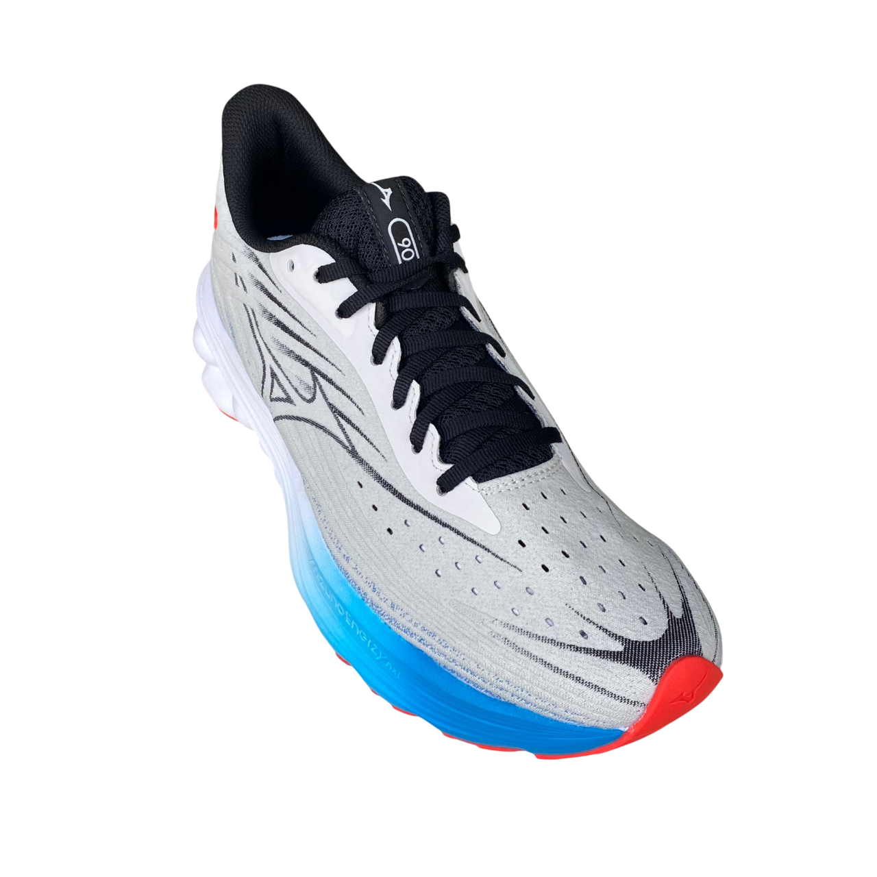 Mizuno scarpa da corsa da uomo Wave Skyrise 6 J1GC250906 indaco-bianco-menta