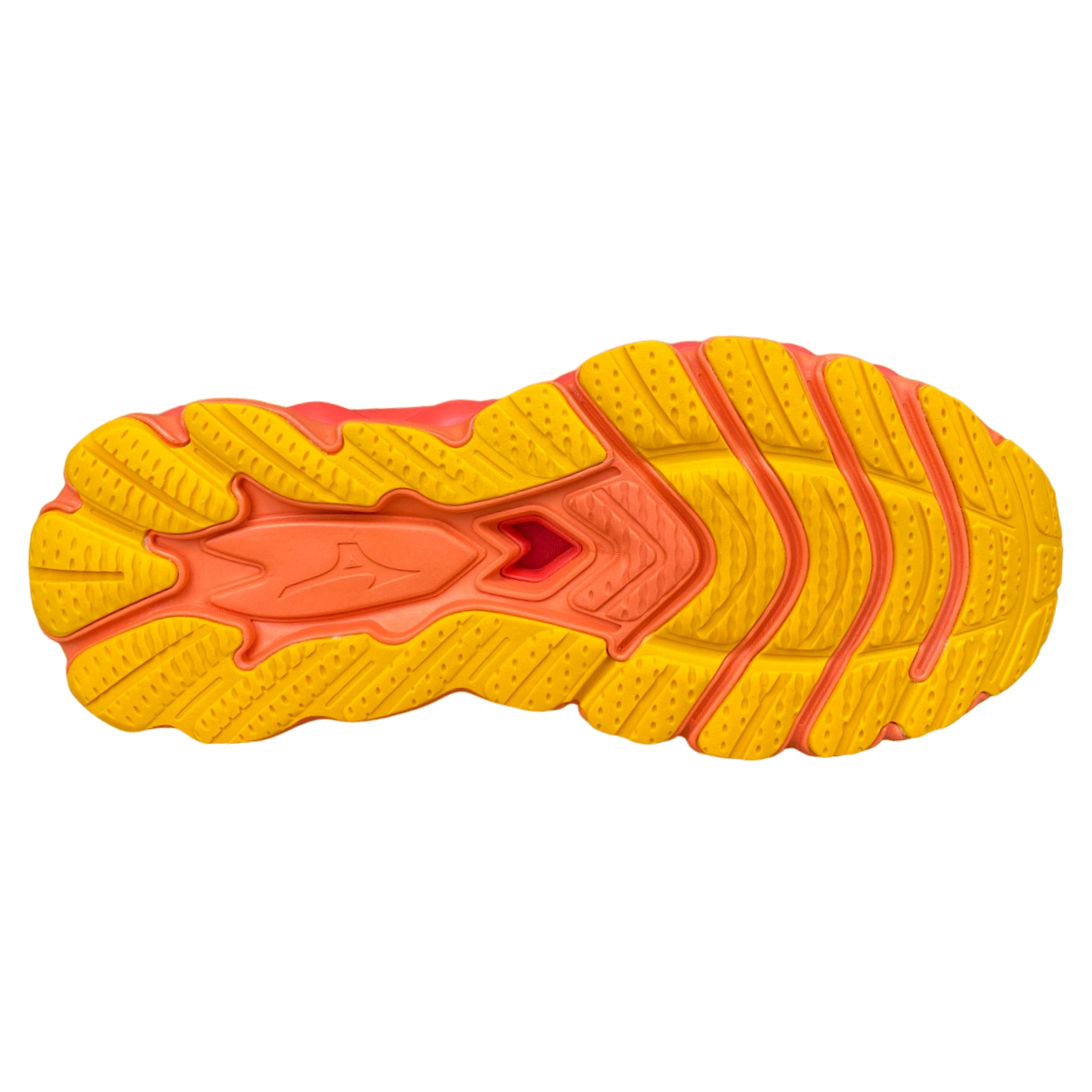 Mizuno scarpa da corsa da uomo Wave Sky 7 J1GC230251 grigio arancio