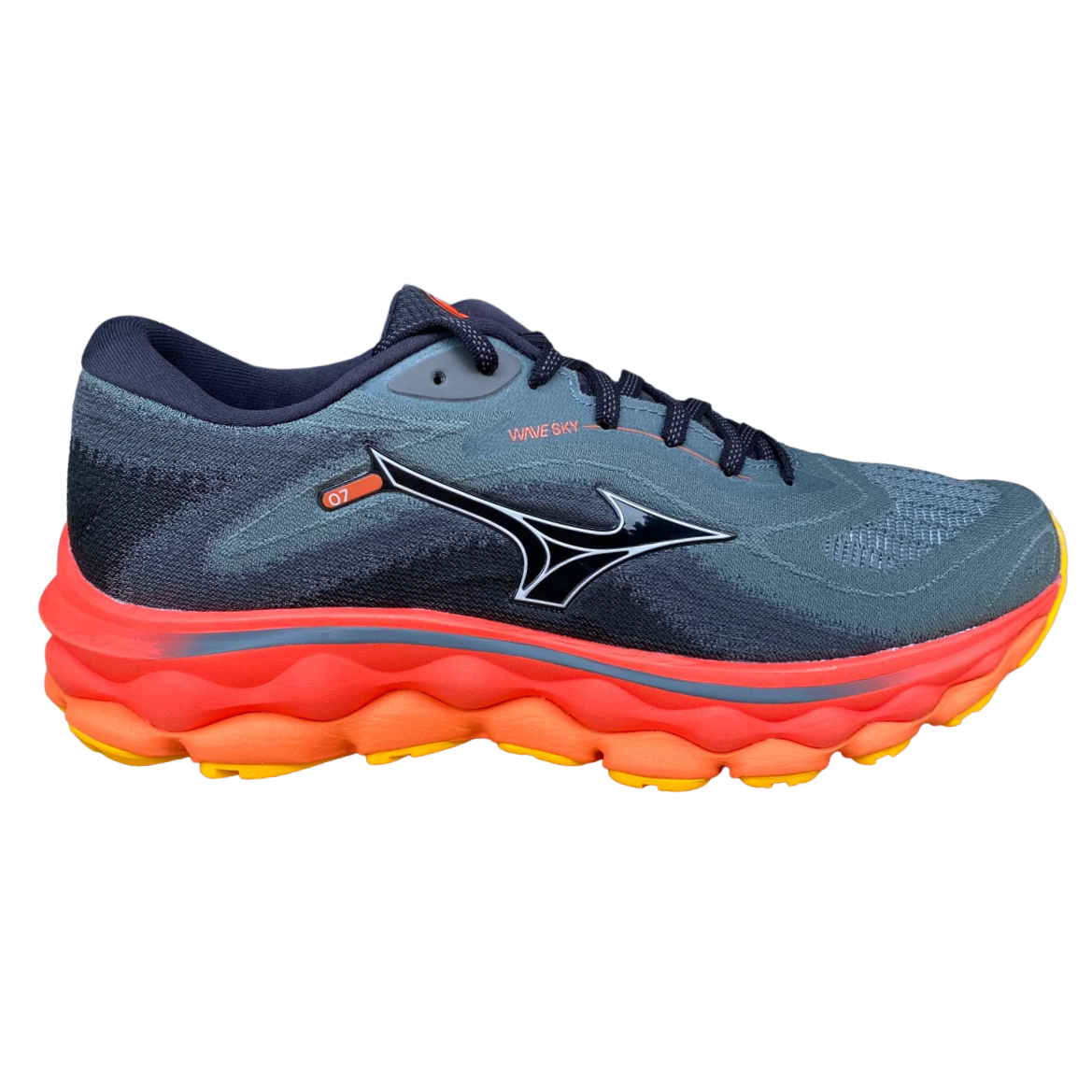 Mizuno scarpa da corsa da uomo Wave Sky J1GC230251 grigio