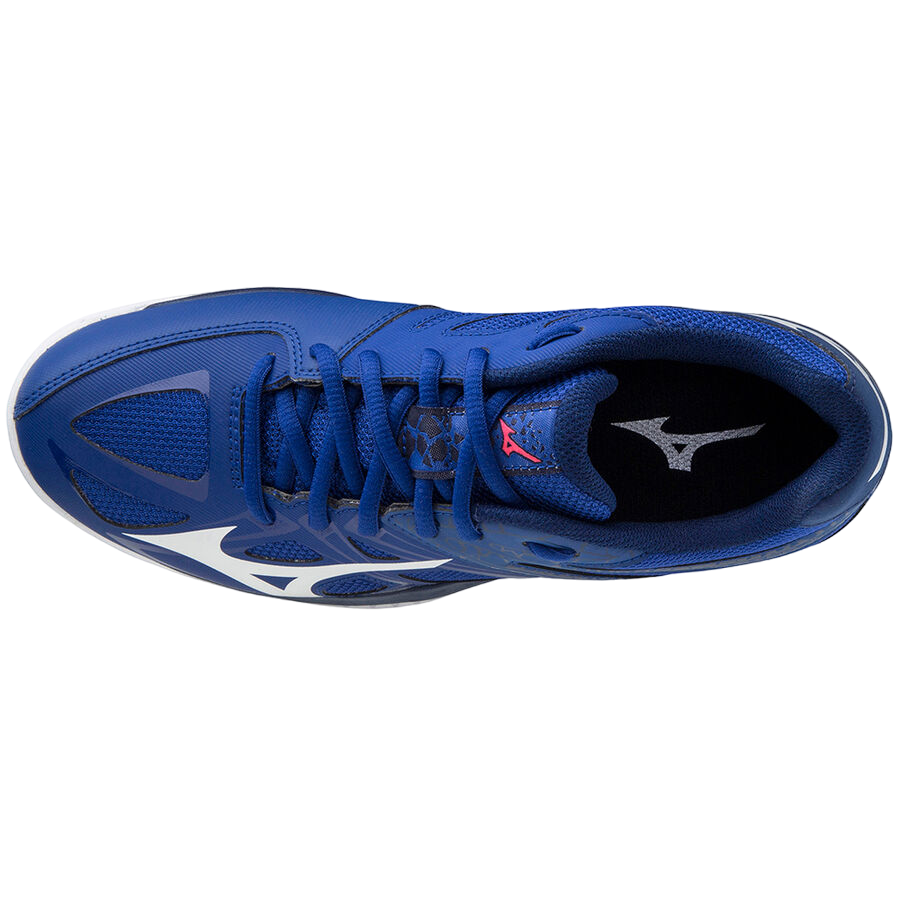 Mizuno scarpa da pallavolo da ragazzo Lightning Star Jr V1GD193020 blu bianco
