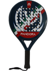 Mythos racchetta da padel Pandora telaio tondo in fibra di carbonio con superficie in vetroresina