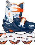 Nijdam Pattini in linea regolabili Traffic Racer N20AA01 NVY blu