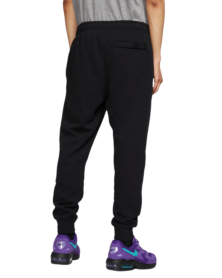 Nike Pantalone sportivo da uomo con polsino al fondo Jogger Club BV2679-010 nero