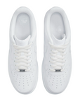 Nike Air Force 1 '07 CW2288 111 sneakers bianche uomo vista laterale