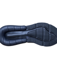 Nike Air Max 270 total black da uomo modello AH8050-005 con unità Air visibile, design elegante e ammortizzazione superiore per uso quotidiano e sportivo - suola