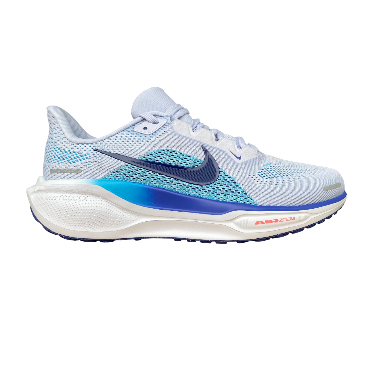 Scarpe da corsa Nike Air Zoom Pegasus 41 FD2722-014 colore celeste e blu per uomo con tecnologia ammortizzante