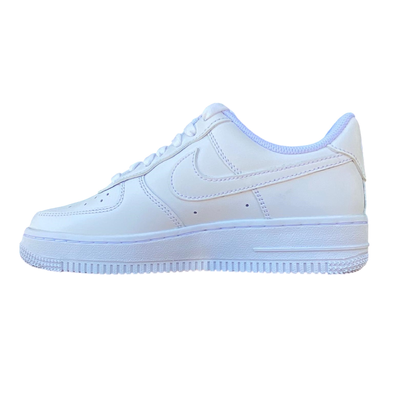 Nike DD8959-100 Air Force 1 '07 Bianco - Sneakers Donna Stile Iconico - vista frontale interna